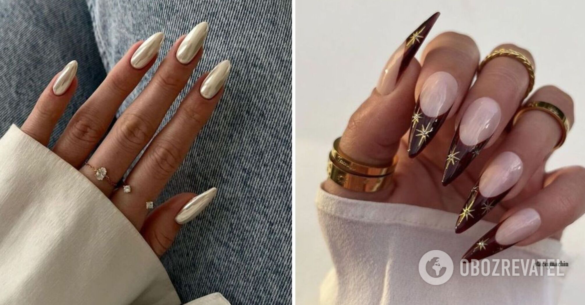 The most fashionable manicure of February: 10 exquisite designs for long nails