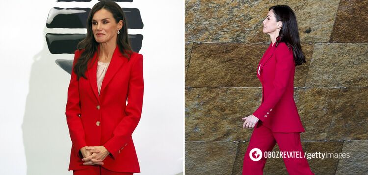 Queen Letizia stepped out in the most luxurious suit of the season: she's worn it before. Photo