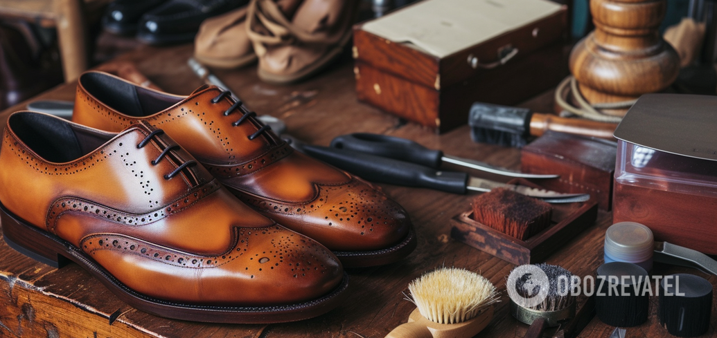 How to get rid of scratches on shoes: options for different materials