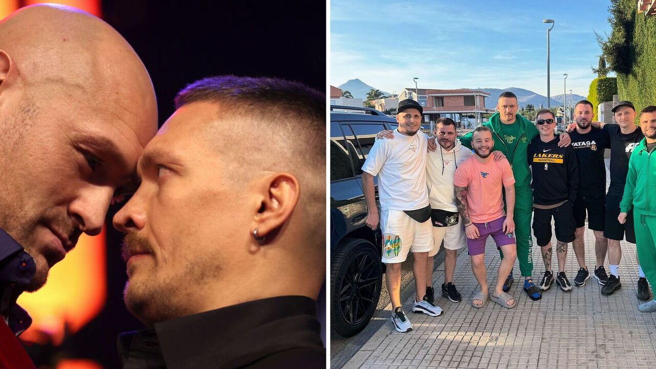 Usyk suddenly leaves the training camp before his fight with Fury