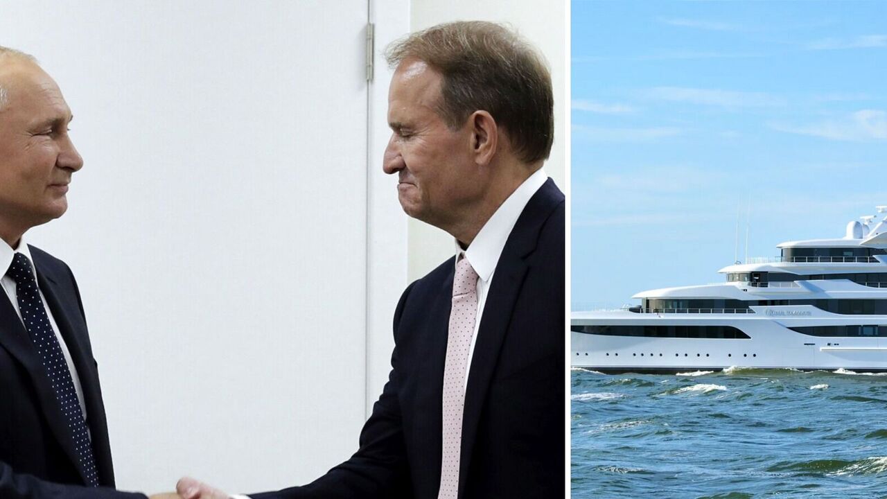 Croatia will hand over to Ukraine the luxurious yacht owned by Putin's godfather, Medvedchuk