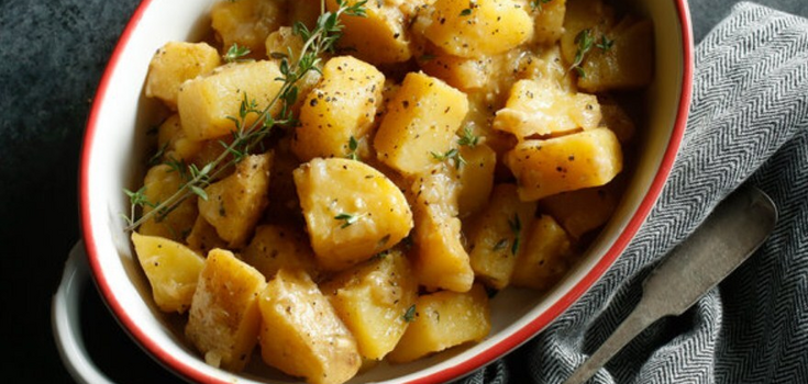 Recipe for stewed potatoes
