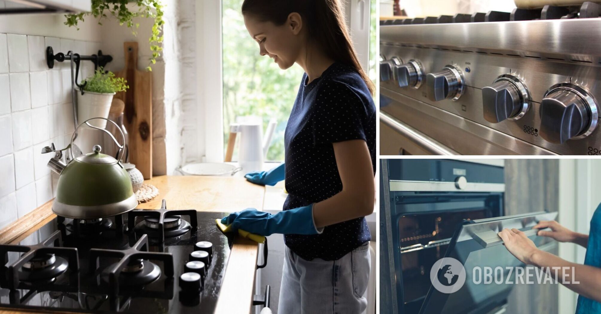 How to clean the oven handle from grease: home express methods