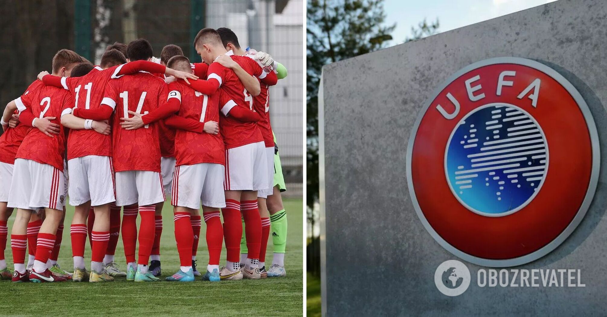 UEFA president says he wants to allow Russians to "avoid brainwashing children"