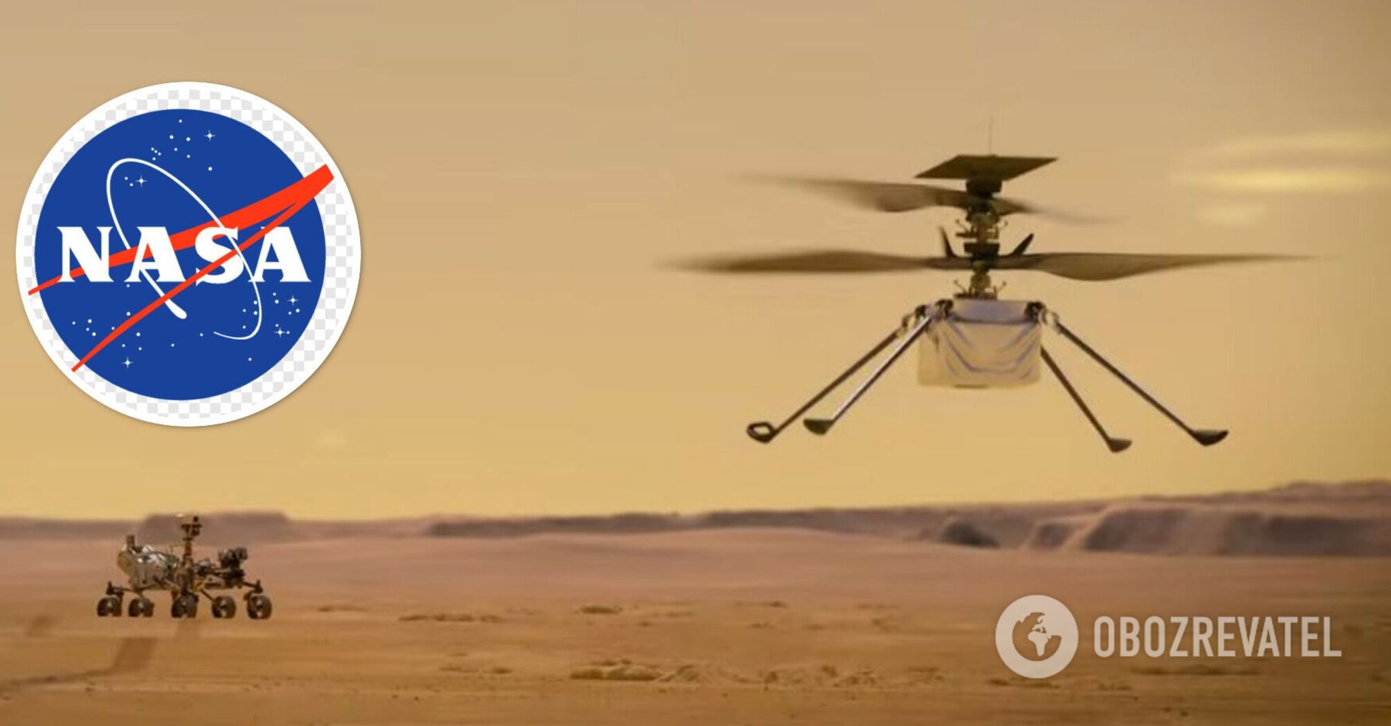 "It did the impossible": NASA says the Martian helicopter, which a Ukrainian helped to create, is no longer operational