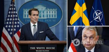 The White House expects swift ratification of Sweden's NATO membership from Hungary