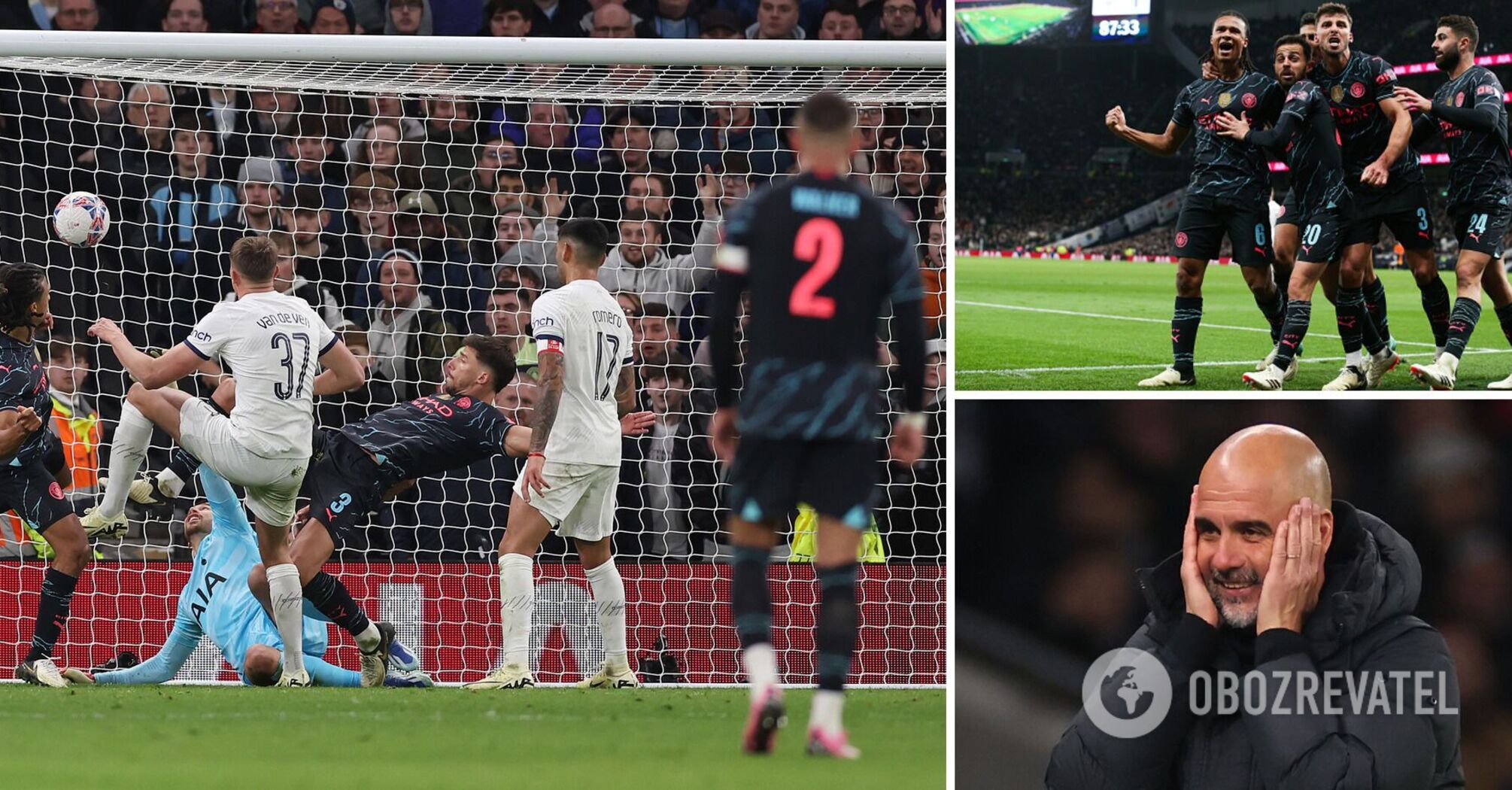 Manchester City match goes down in the history of English football. Video