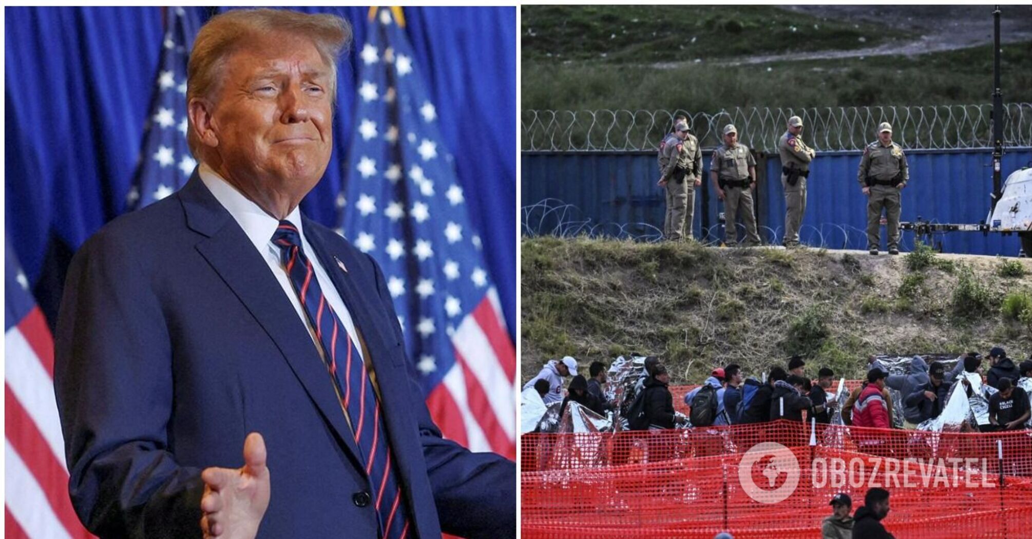 Trump vows to fight the border agreement, to which aid to Ukraine is tied, to the last