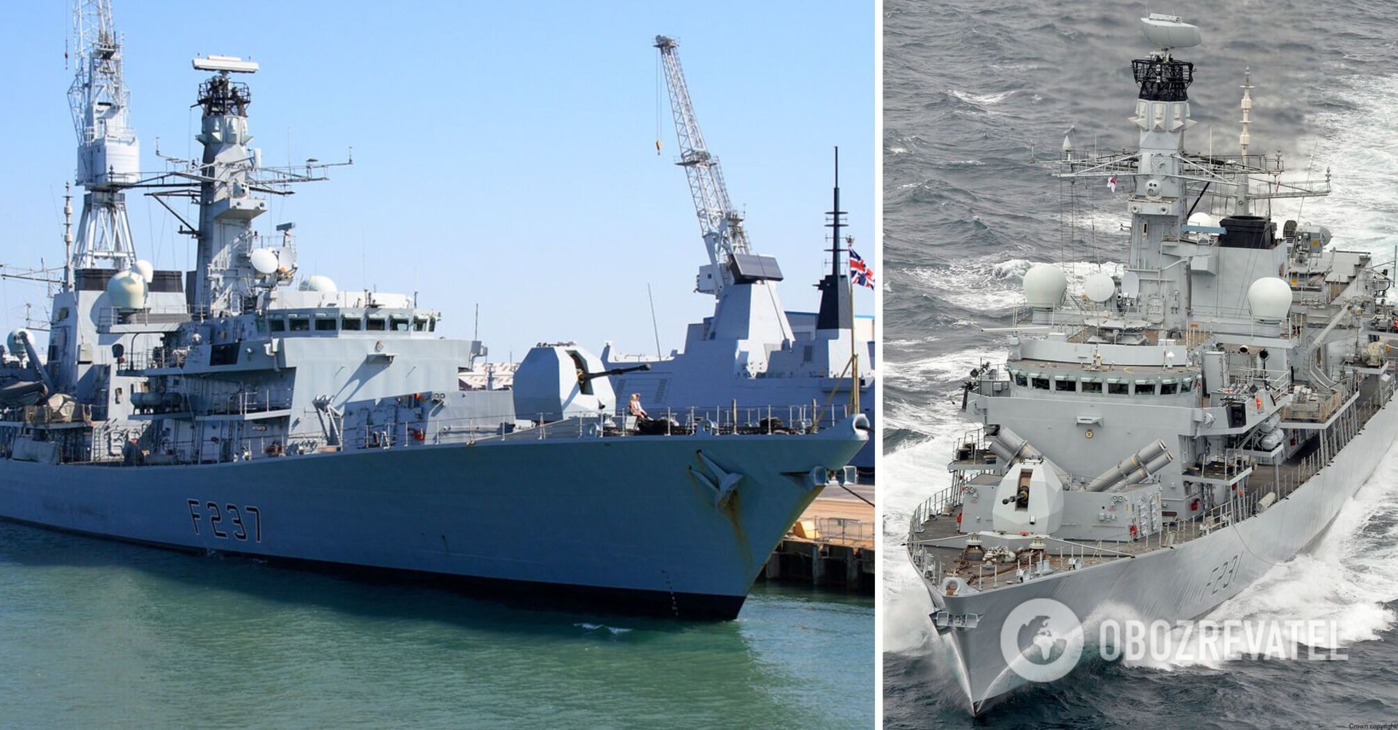 Ukraine would gladly accept two ships that the UK wants to write off