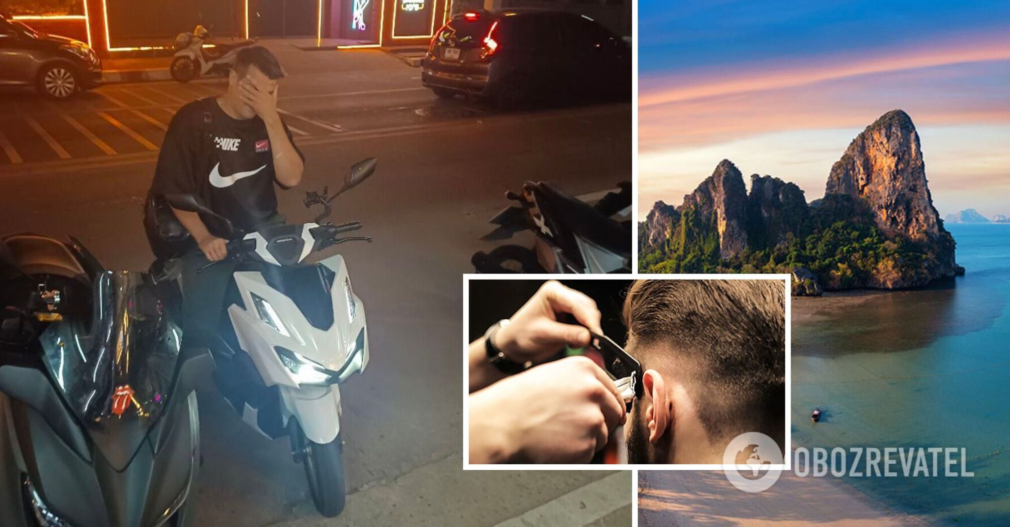 "Where are my bangs? You crazy motherfucker!" A Russian man swore at a barber in Thailand and took vicious revenge on his hairstyle