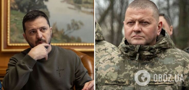 Zelensky dismissed Zaluzhny from the post of Commander-in-Chief of the Armed Forces - sources