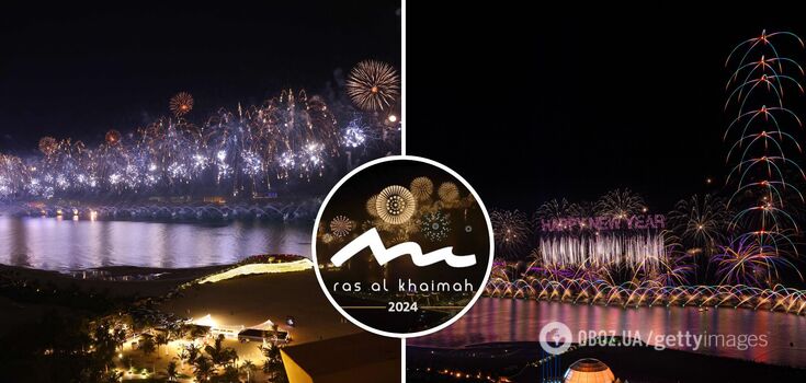 New Year's fireworks in the UAE broke two Guinness records: more than 1,000 drones were used in the spectacular show. Photos and video