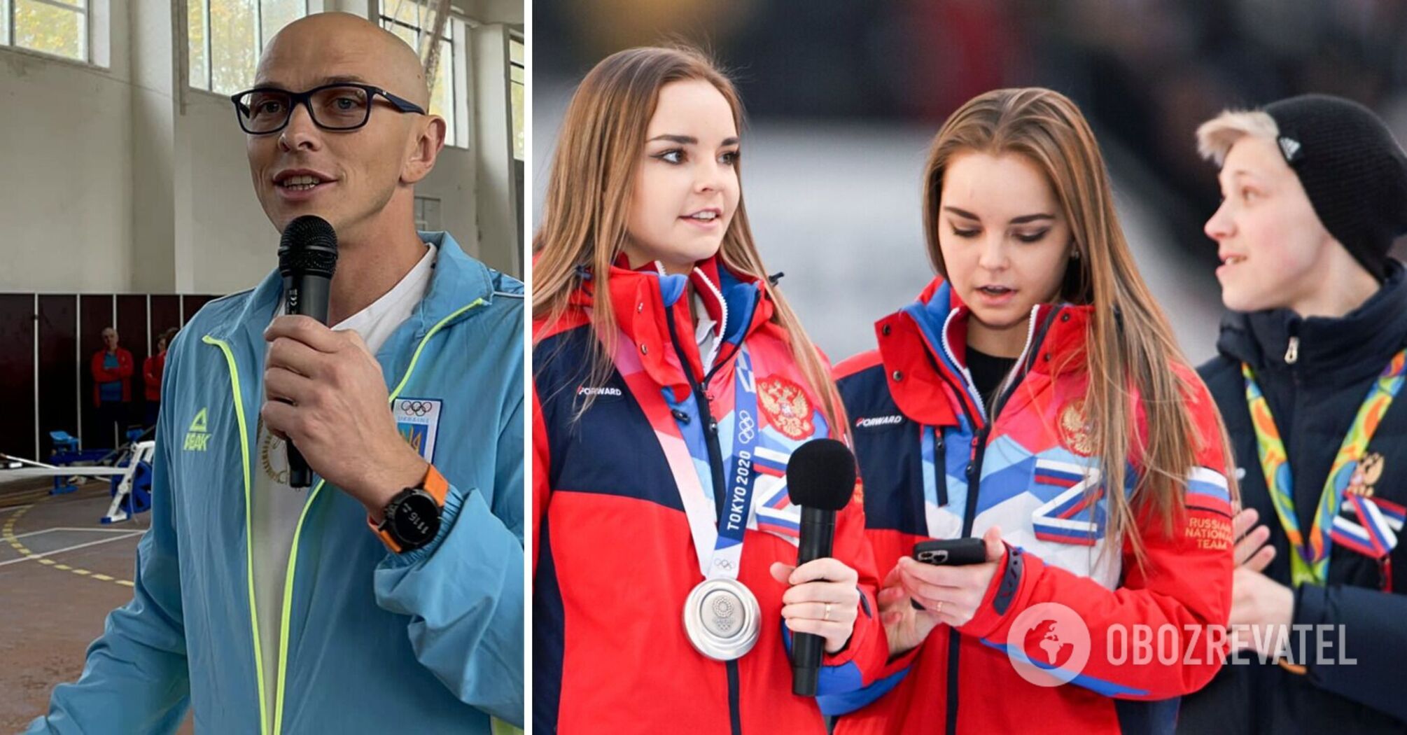 "It won't be easy to get away with it": Olympic champion talks about his fight to get Russians banned and medal from a tank