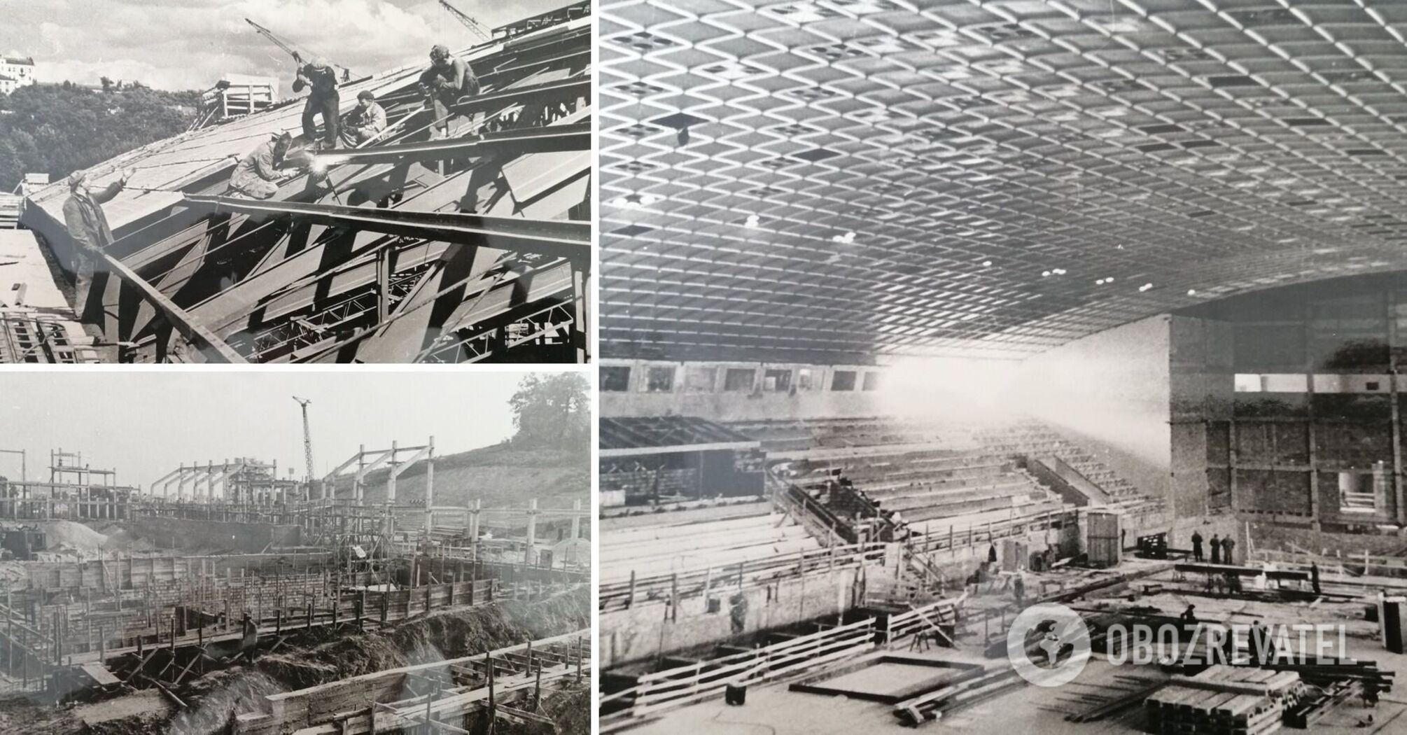 Construction of the Kyiv Sports Palace