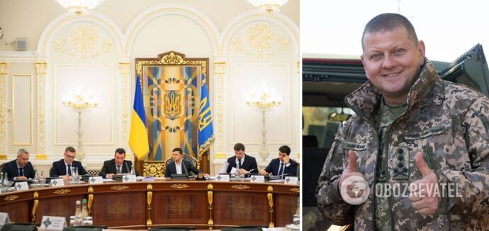 Zełenski zaproponował Załużnemu stanowisko sekretarza Rady Bezpieczeństwa Narodowego i Obrony Ukrainy, ten odmówił - The Economist