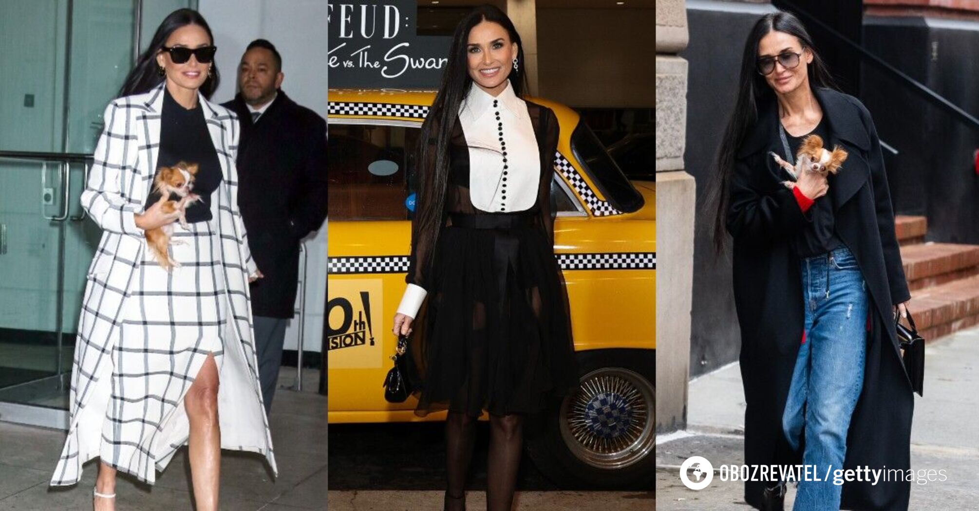 Signature straight hair and eye-catching looks: why Demi Moore is considered one of the most beautiful women in the world