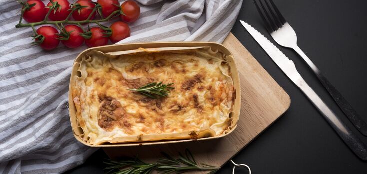 Pasta and cheese casserole with bechamel sauce: a gastronomic delight with a taste of France