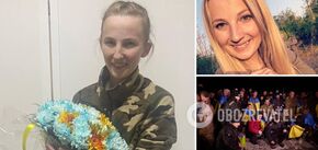 She was taken prisoner while leaving Azovstal: the network told about the marine girl released during the exchange. Photo