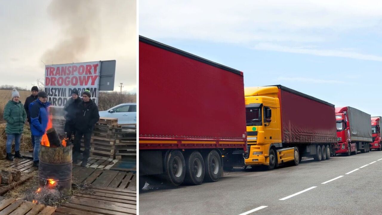 Strajk rolników na polskiej granicy wznowiony