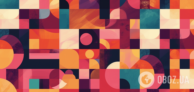 How many squares are in a brightly colored picture: a problem that will make you think
