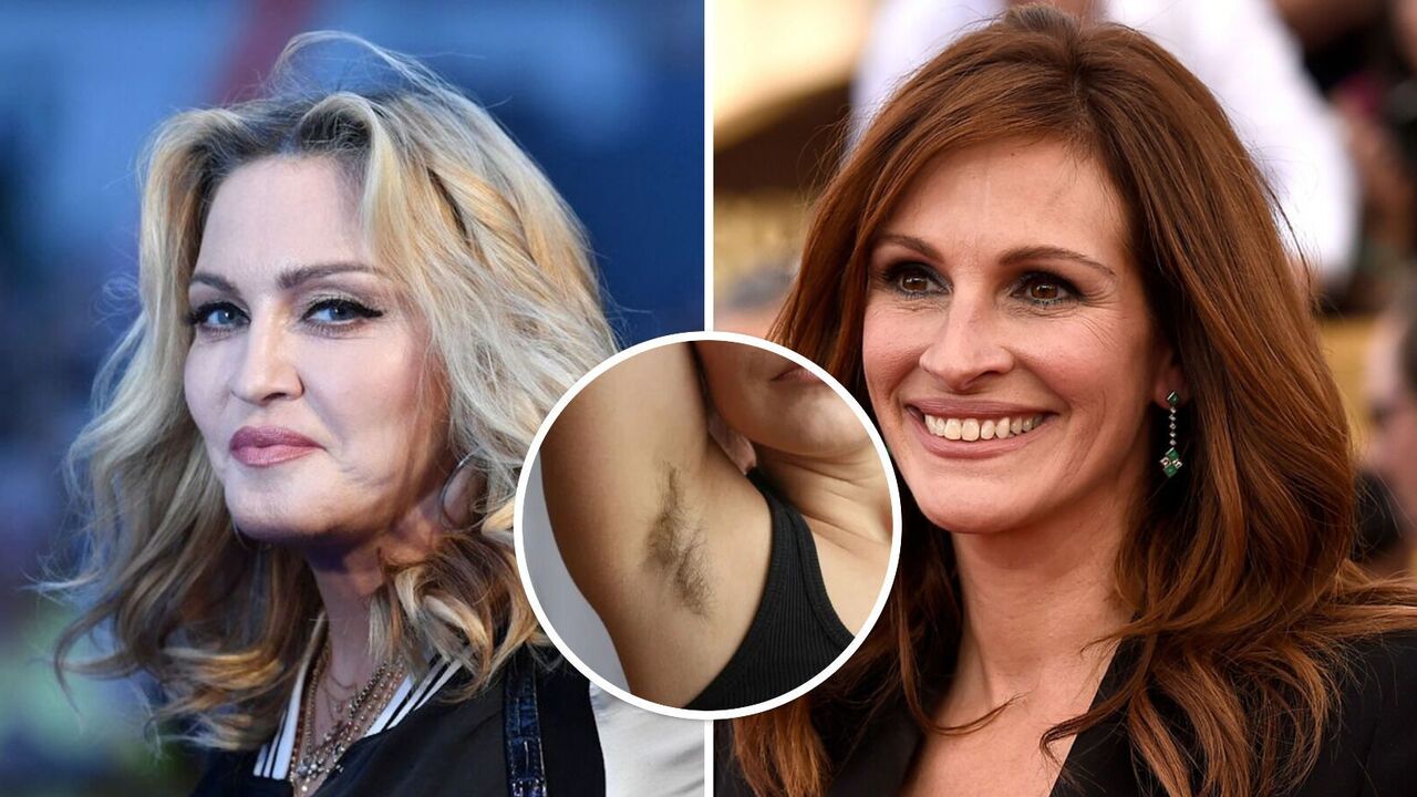 Julia Roberts i córka Madonny z owłosionymi pachami były na topie: jak ruch Januhairy promuje naturalne piękno