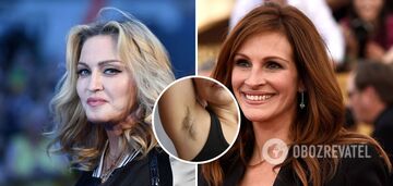 Julia Roberts i córka Madonny z owłosionymi pachami były na topie: jak ruch Januhairy promuje naturalne piękno