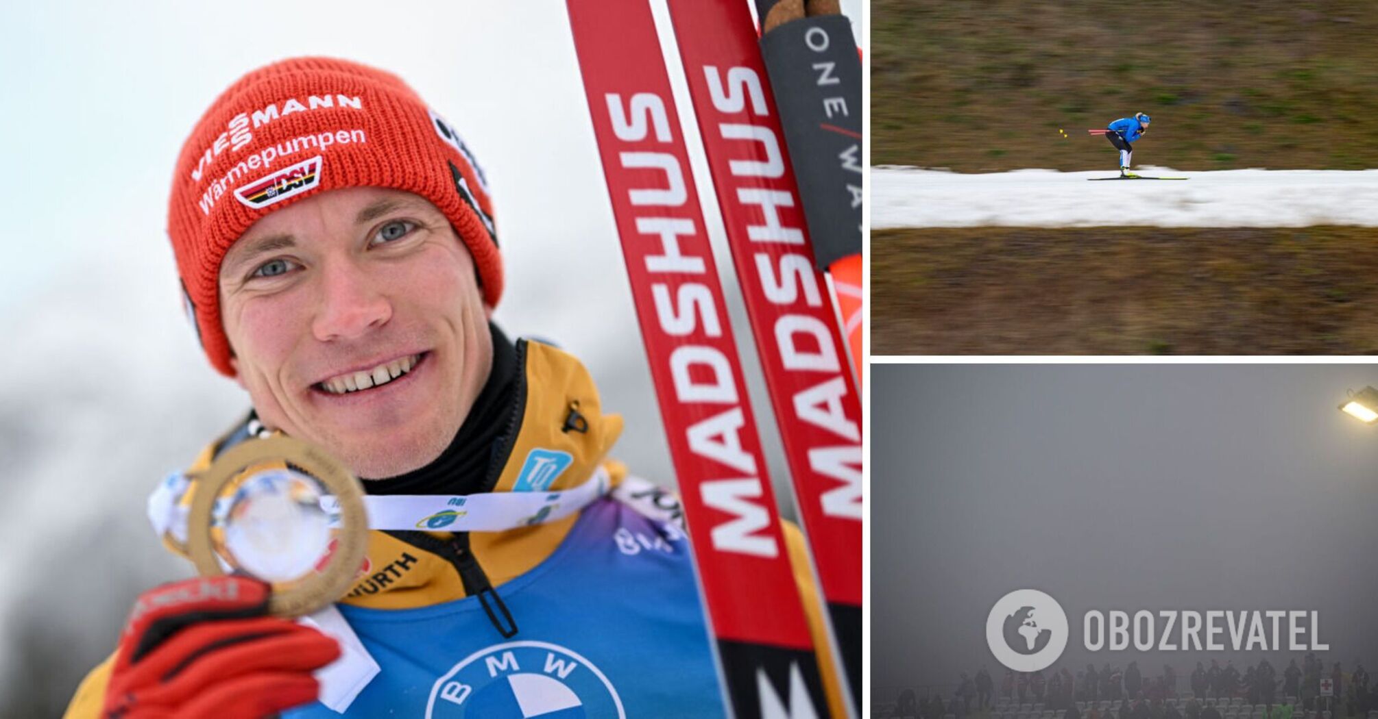 Zagrożenie życia: sprint mężczyzn na 4. etapie biathlonowego Pucharu Świata. Wyniki Ukraińców