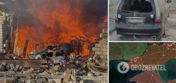 Okupanci ostrzelali Chersoń, uszkodzili magazyn z pomocą humanitarną i domy: są ofiary. Zdjęcie