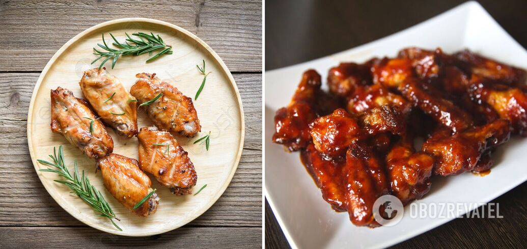 Chicken wings with a secret ingredient: recipe for an unusual sauce