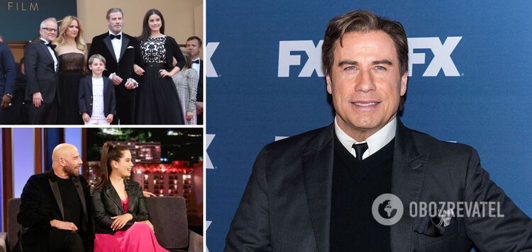 John Travolta took over network with photos of his children he raises alone: the actor's wife and eldest son have passed away
