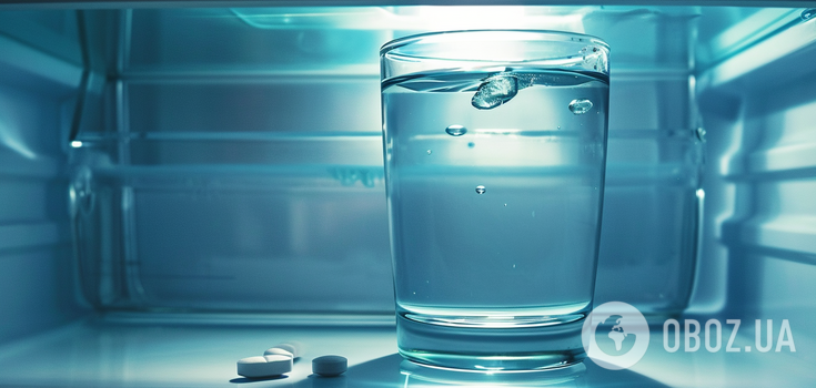 Why put a glass of water with a hangover pill in the refrigerator: the result will surprise you