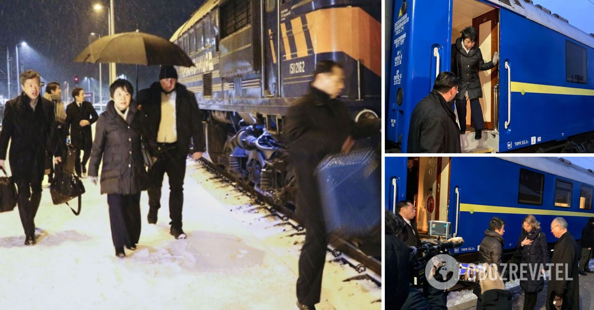 Yōko Kamikawa - Japanese Foreign Minister arrived in Ukraine on January 7