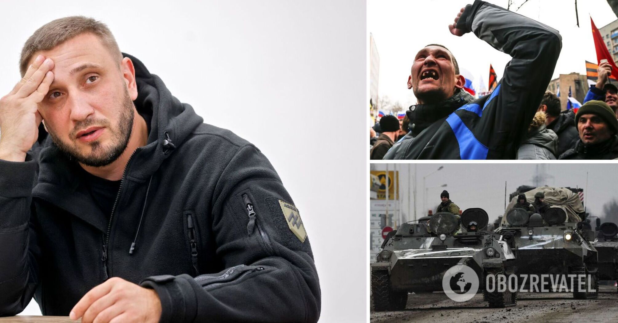 Oficer Azowa nazywa Ukraińców 'gnidami', którzy dali Rosji podstawy do wojny na pełną skalę