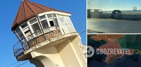 Firing points and strengthened patrols: the occupiers afraid of the AFU's offensive on Crimea as they prepare for defense. Photos