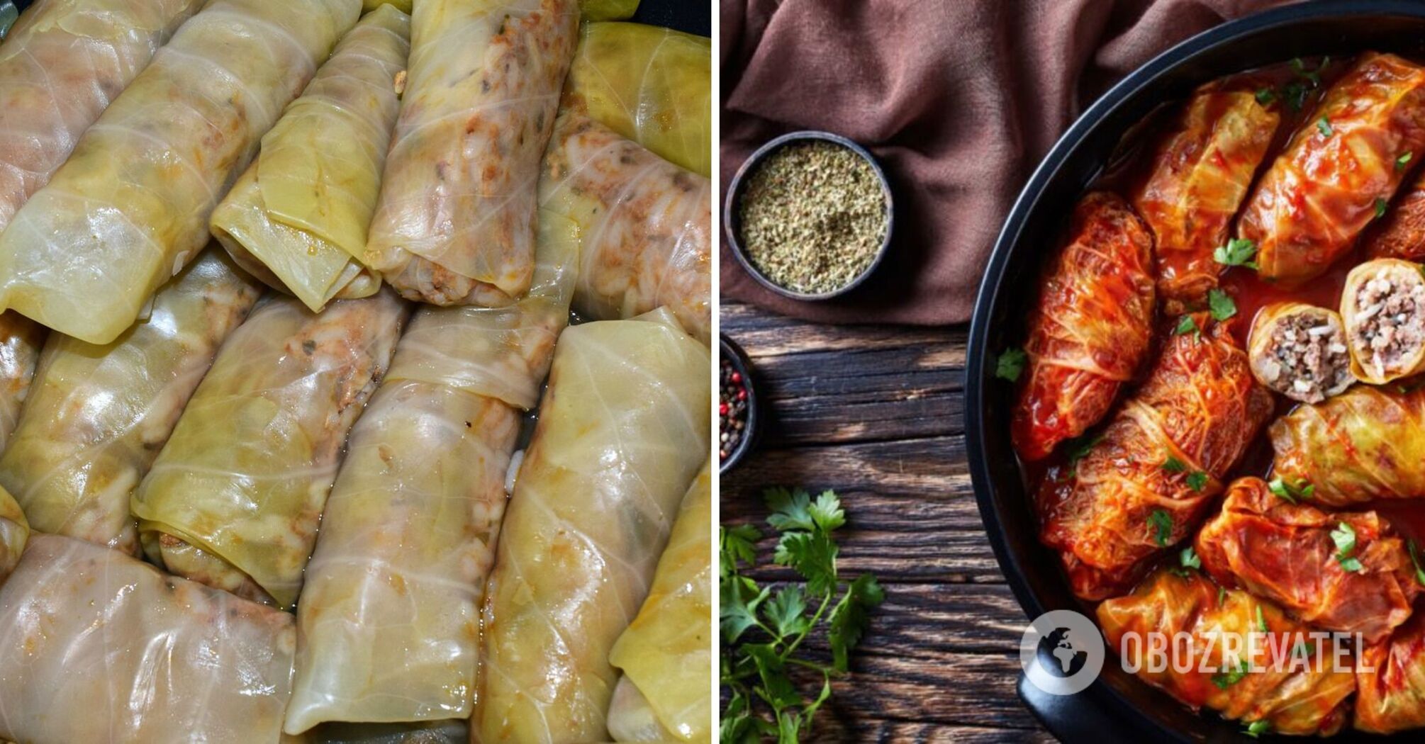 Transcarpathian cabbage rolls