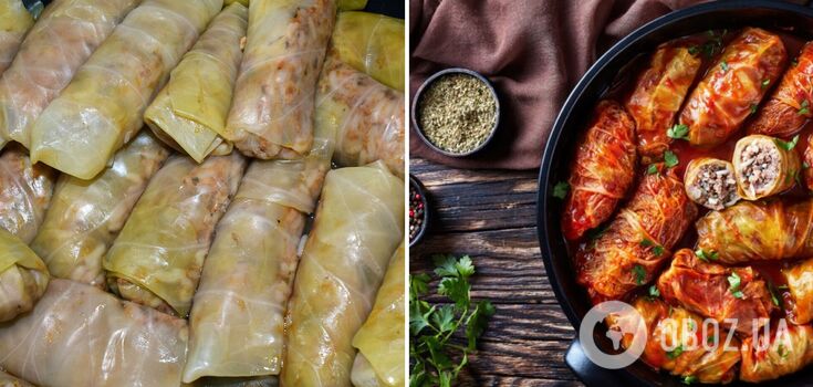 Transcarpathian cabbage rolls