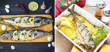 Jak gotować makrelę w piekarniku: z papryką i sokiem z cytryny