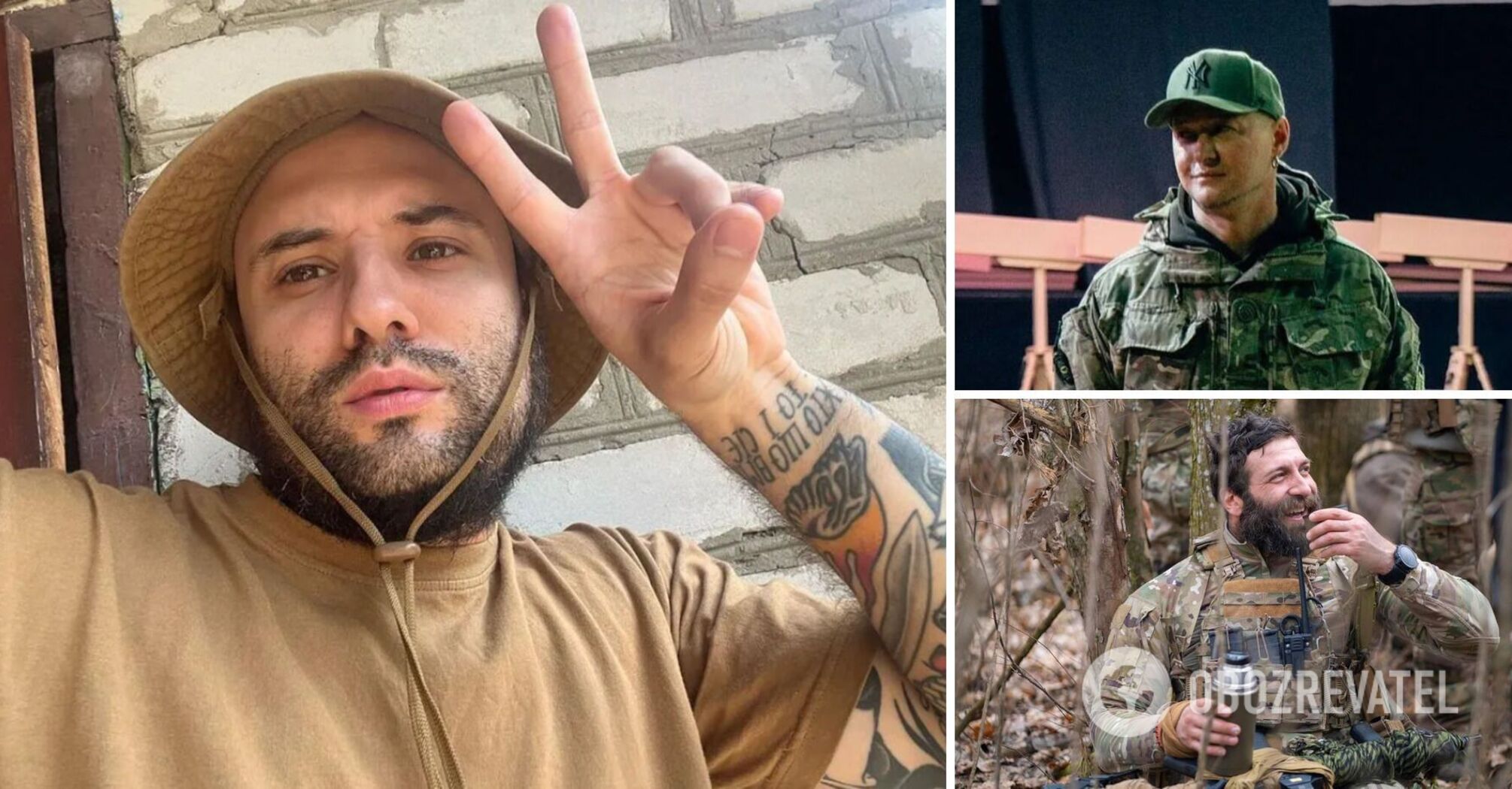 Which Ukrainian celebrities joined the Armed Forces and where they are now. Photo