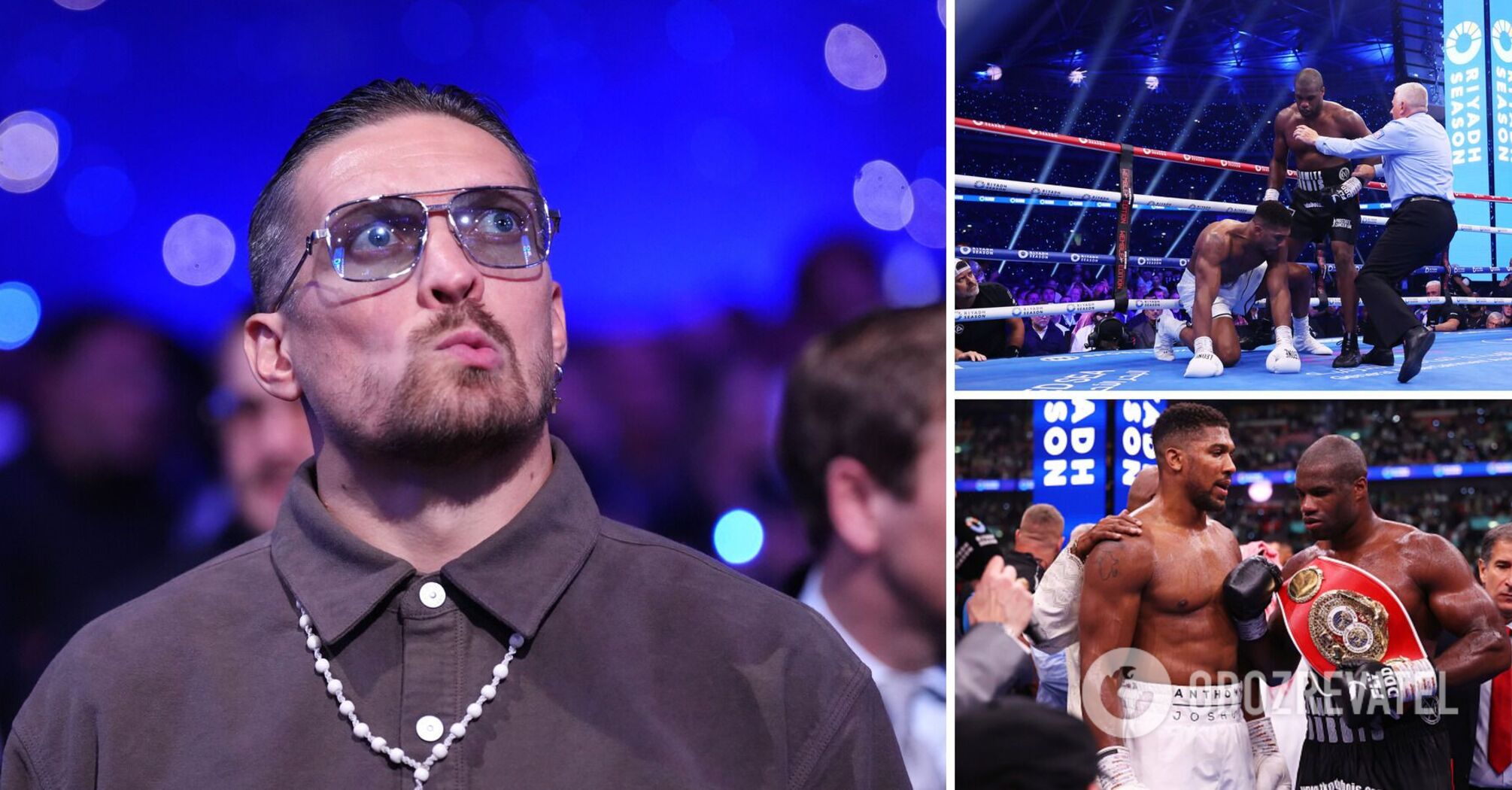 'Bajka dla każdego boksera': Usyk nazywa błąd zawieszonego brytyjskiego boksera Joshuą