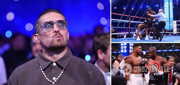 "A fairy tale for any boxer": Usyk calls out the mistake of the suspended British boxer Joshua