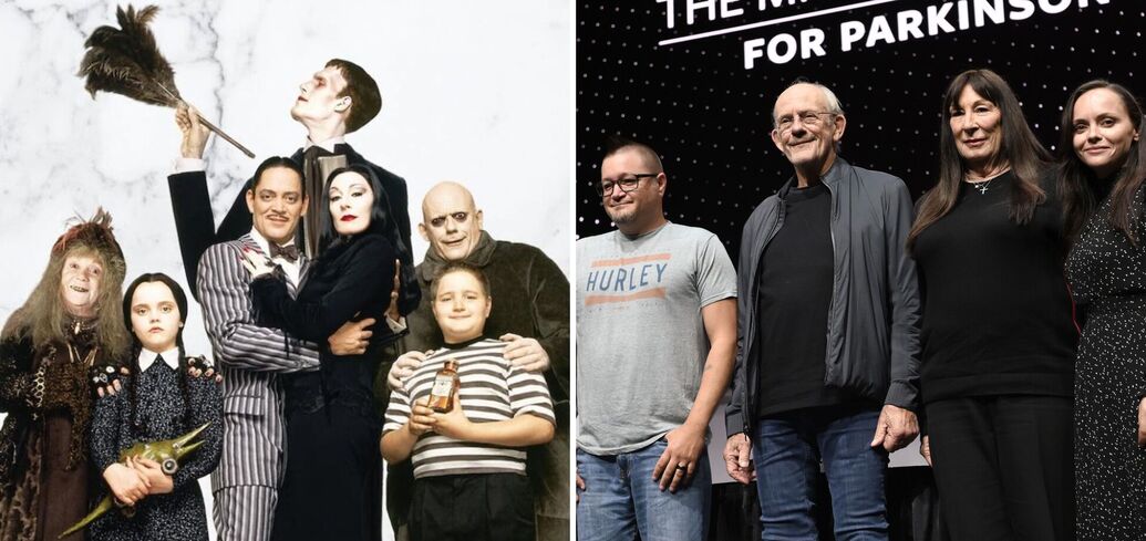 The Addams Family reunited: how the actors of the cult movie have changed in 33 years. Photo