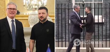 Zełenski przybywa do Londynu i spotyka się ze Starmerem: omawiają Plan Zwycięstwa. Wideo