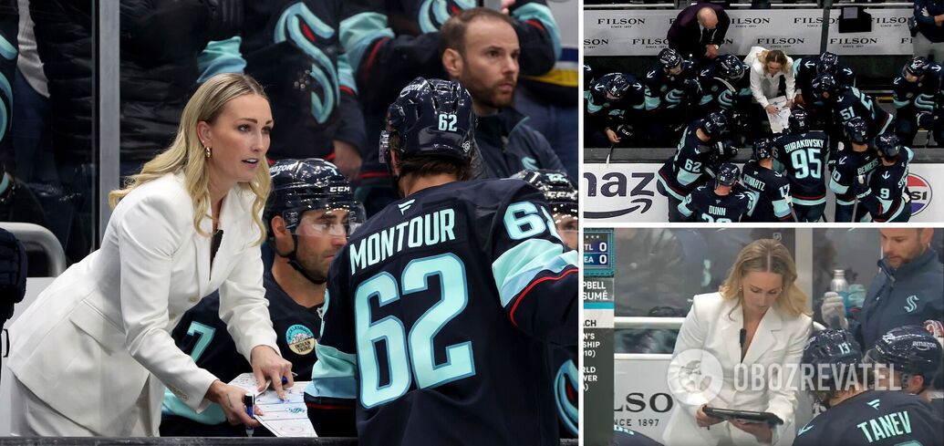 Po raz pierwszy w historii, NHL ma kobietę trenera. Wideo pokazujące, co robi podczas meczu, zdobyło 8 milionów wyświetleń dziennie