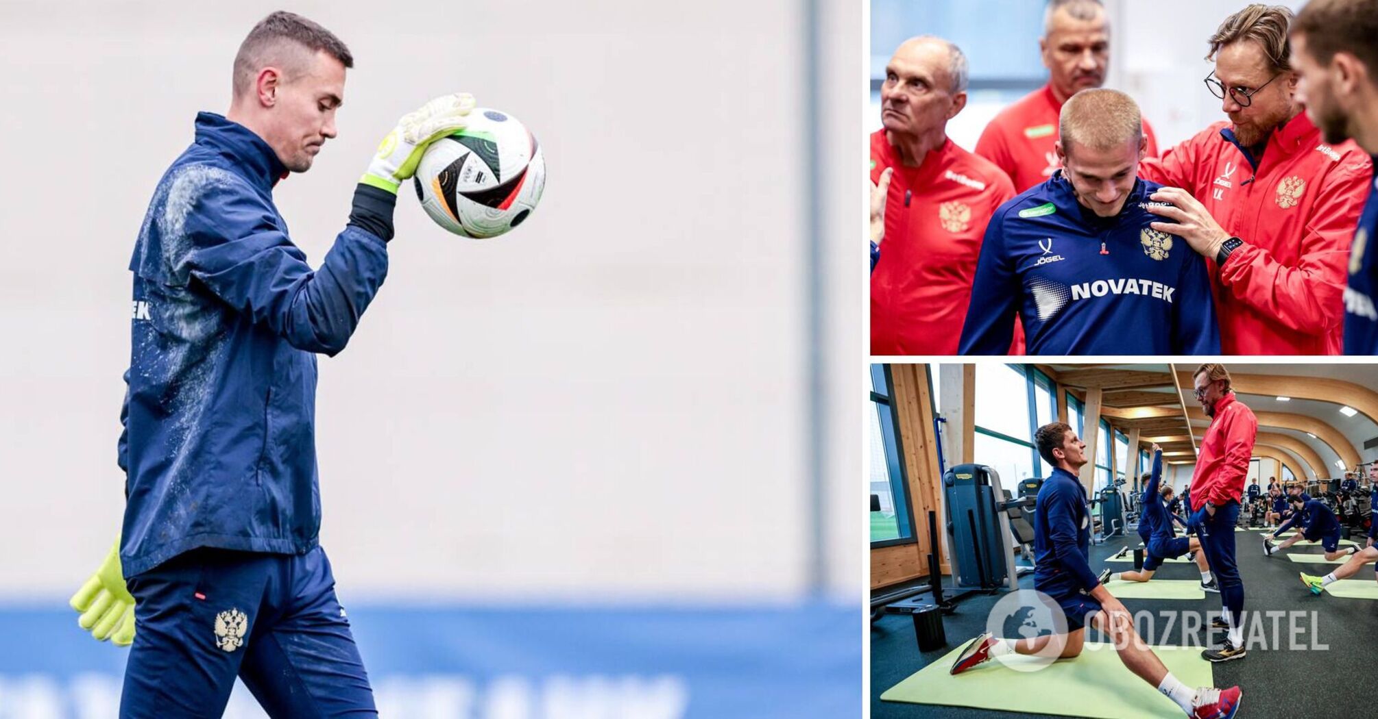 "Not a country, but a scenery". The Russian national football team refused to play. Instead of a match, it will have to hold a master class for children