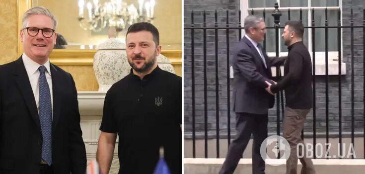 Zełenski przybywa do Londynu i spotyka się ze Starmerem: omawiają Plan Zwycięstwa. Wideo