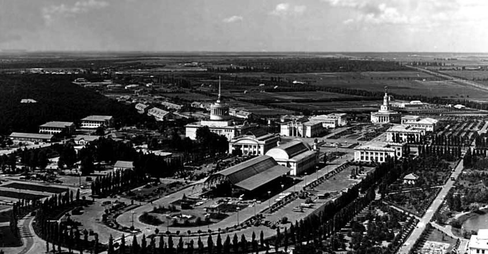 Teremky did not exist yet: a historic photo of VDNKh in Kyiv was posted online