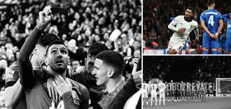 Po raz pierwszy w historii. Mecz Ligi Narodów zakończył się wielką sensacją na Wembley: wideo