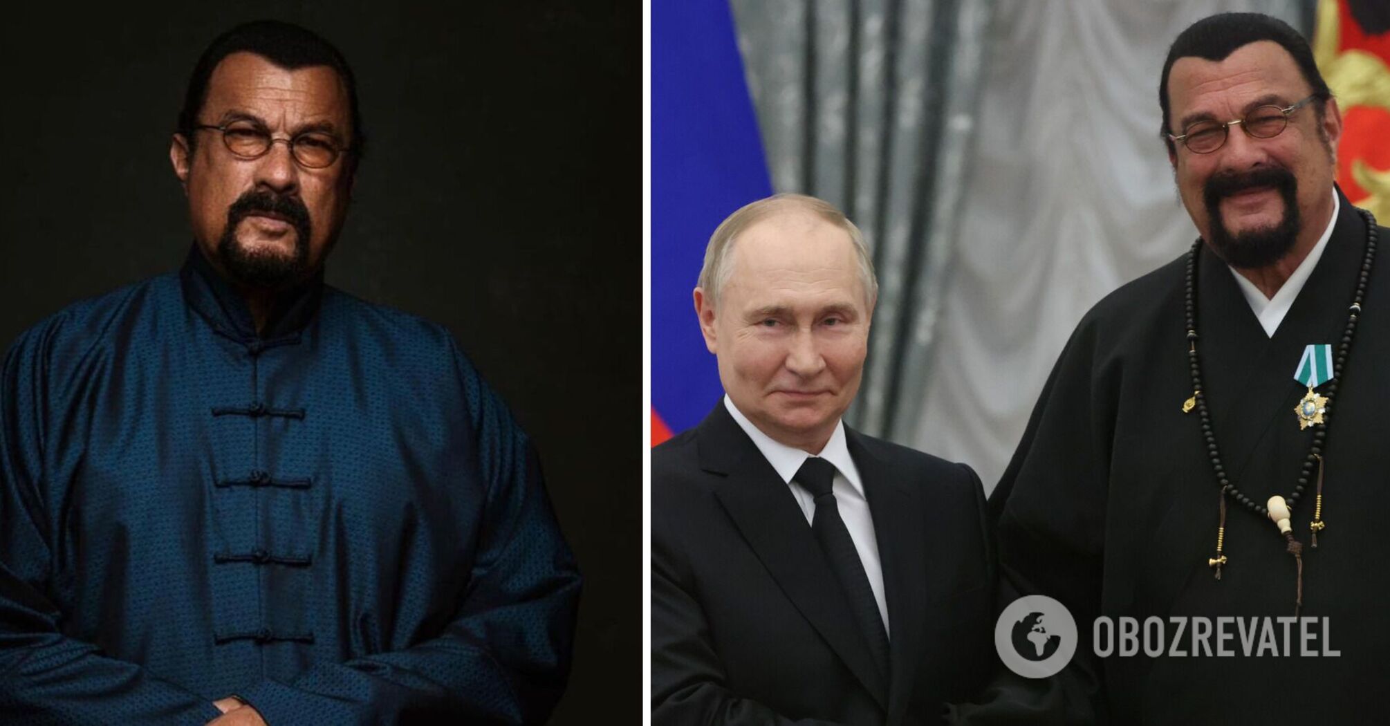 'Ready to die with Putin': Steven Seagal talks about the letter he sent to the dictator and calls Ukrainians 'Nazis'