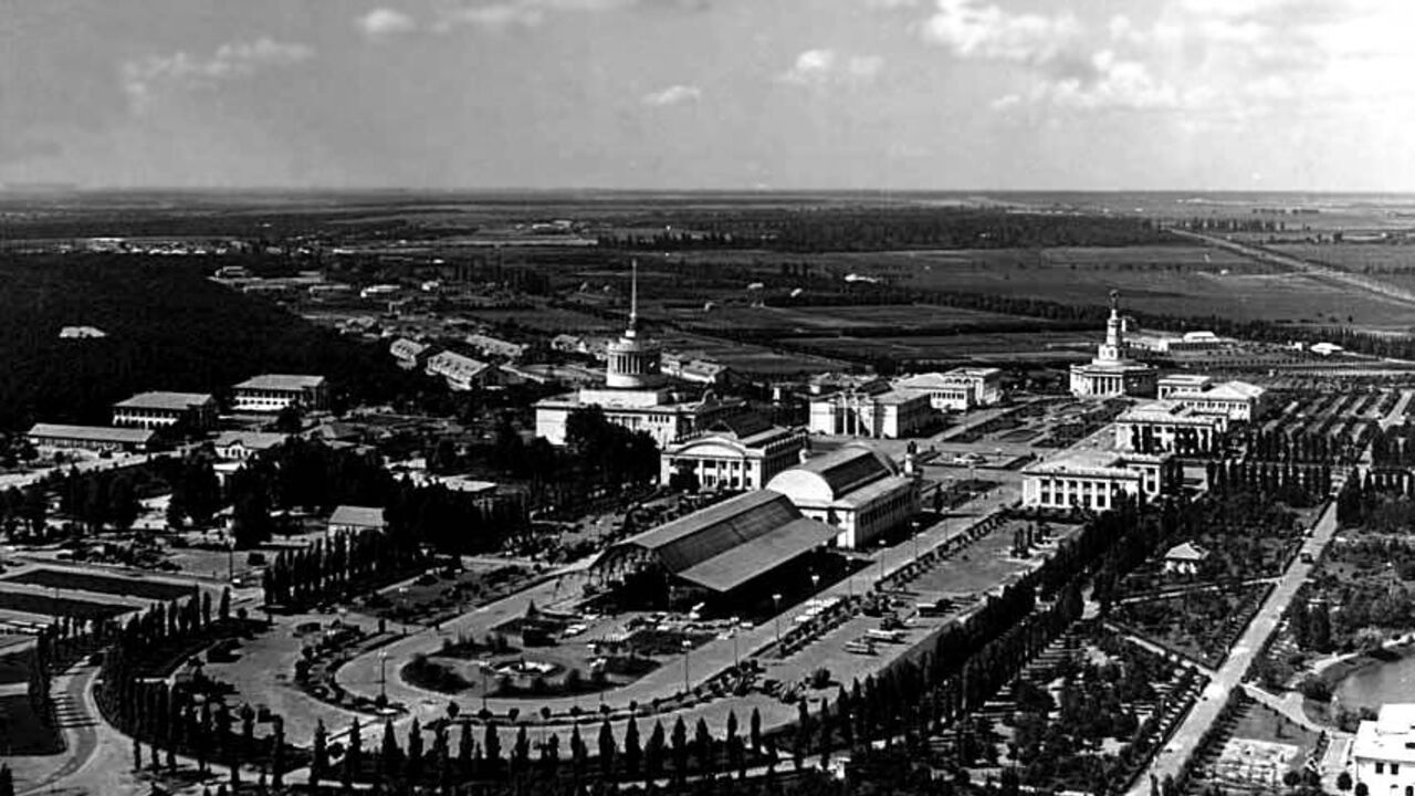 Teremky did not exist yet: a historic photo of VDNKh in Kyiv was posted online
