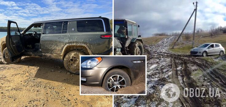 What to do if your car is stuck in the mud: how to get out on your own